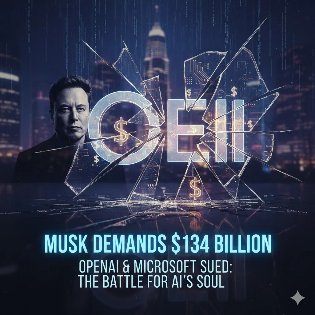 Elon Musk Demands a Staggering $79B–$134B in Damages From OpenAI and Microsoft — What’s Really Going On?