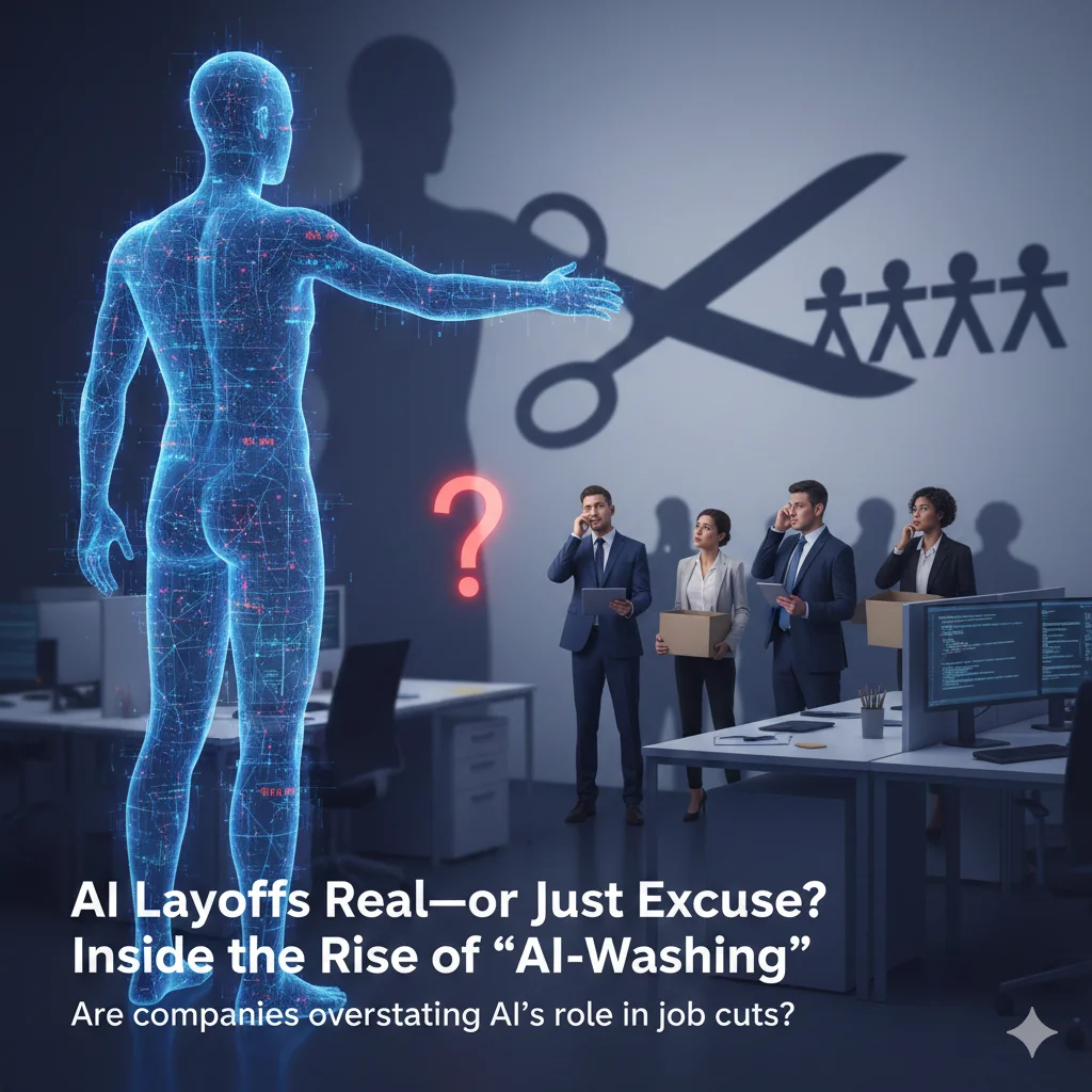 Are AI Layoffs Real—or Just an Excuse? Inside the Rise of “AI-Washing”