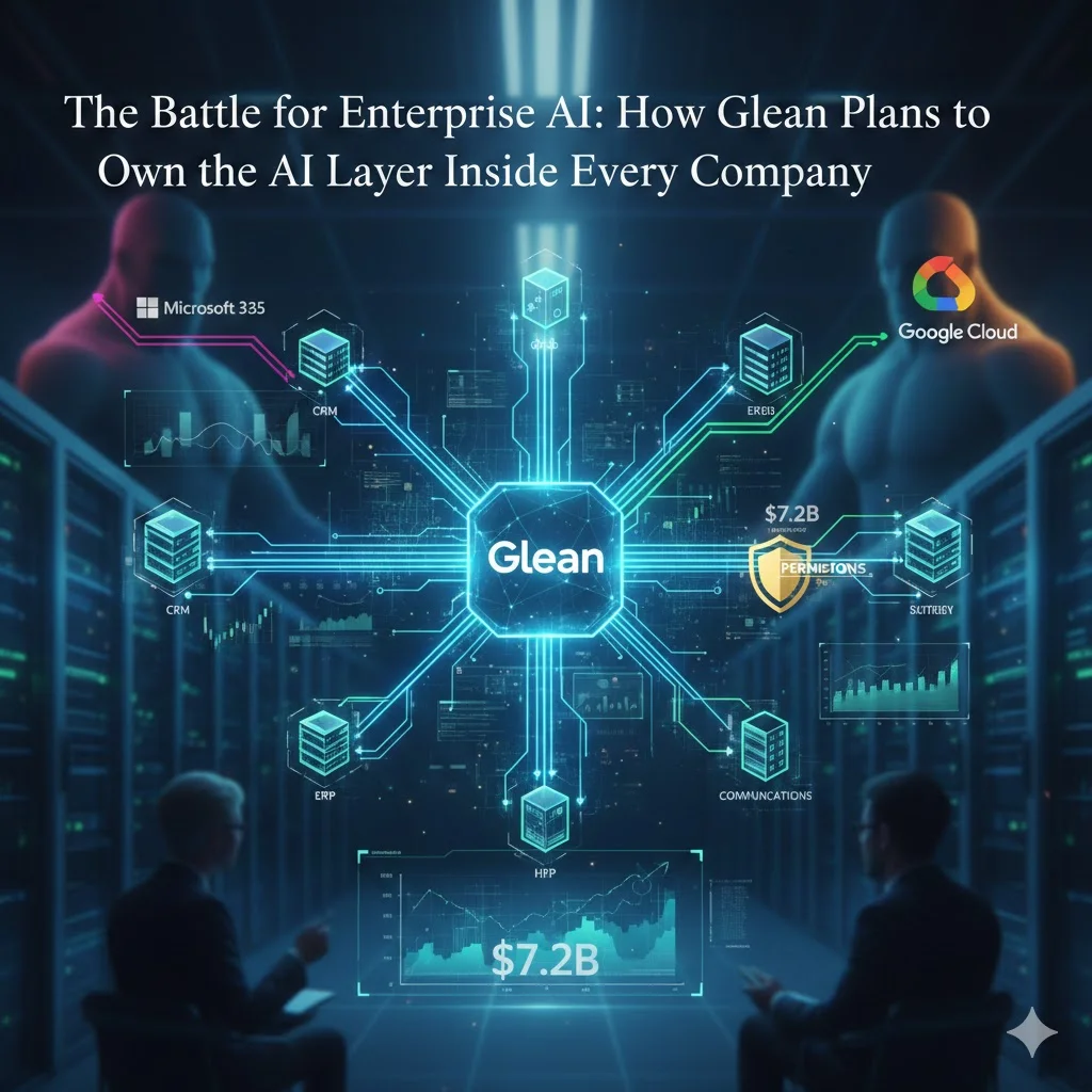 Glean vs. The Giants: Can a $7.2B Startup Beat Microsoft and Google to the AI Layer?