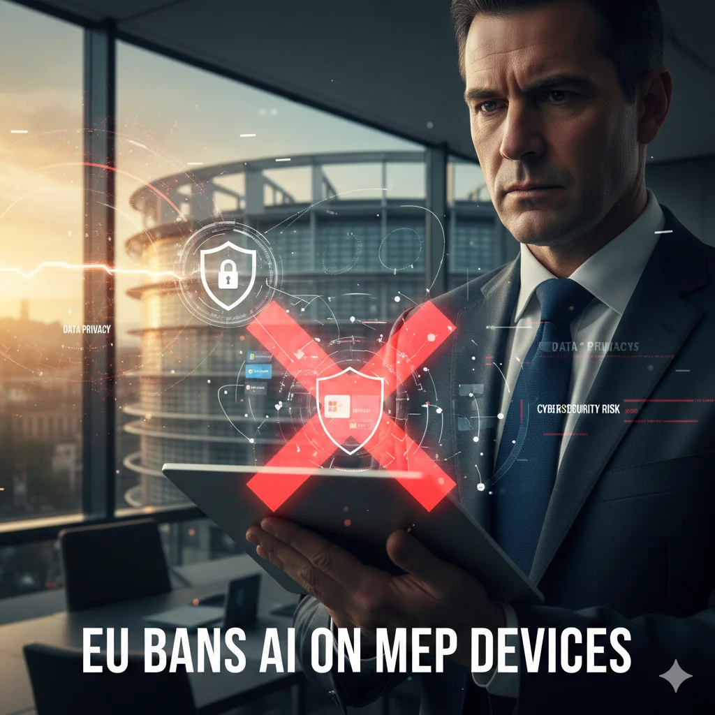 Is Your AI Leaking Data? Why the European Parliament Just Blocked All Built-In AI Tools