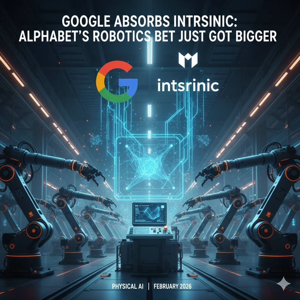 Google’s Secret Weapon for Physical AI: The Intrinsic Deal is a Game Changer for Manufacturing