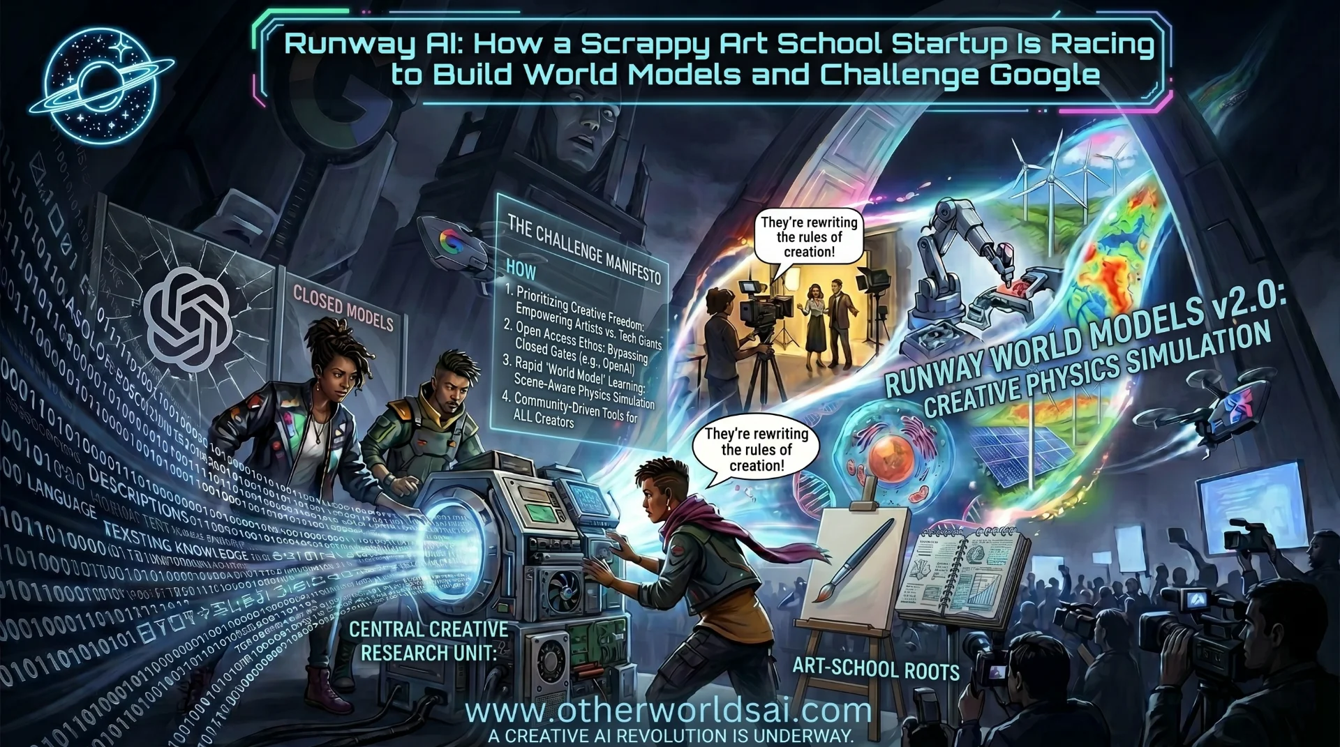The Art School Startup Threatening Google's AI Dominance